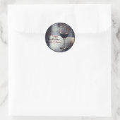 Elegant Wine Themed Birthday Stickers (Tasche)