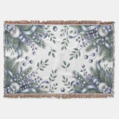 Elegant Winter Cheer Decke (Vorderseite)