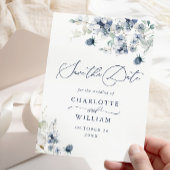 Elegant Winter Foliage Boho Hochzeit retten das Da Save The Date