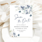 Elegant Winter Foliage Boho Hochzeit retten das Da Save The Date