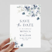 Elegant Winter Foliage Boho Hochzeit retten das Da Save The Date