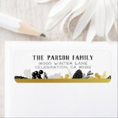 Elegant Winter Foliage Weihnachten (Insitu)