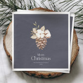 Elegant Winter-gepflegter Napkins Serviette