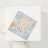 Elegant Winter Ice Skating Birthday  Geschenkanhänger (Beispiel)