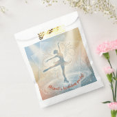 Elegant Winter Ice Skating Birthday  Geschenktütchen (Versiegelt)