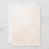 Elegant Winter Snowy Pine Tree Landscape Wedding Einladung (Rückseite)