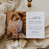 Elegant Wir machen immer noch das Vow-Erneuerung-F Einladung