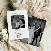 Elegant Wir sind eine Verlobte Einladung zur Engag