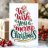 Elegant Wir wünschen Ihnen frohe Weihnachten