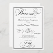 Elegant wird zu einer Christlichen Einladung zur H (Vorne/Hinten)