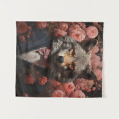 Elegant Wolf Wandteppich (Vorderseite (Horizontal))