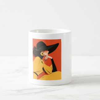 Elegant Woman Kaffeetasse