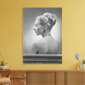 Elegant Woman Leinwanddruck (Insitu (Wohnzimmer))