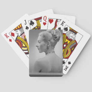 Elegant Woman Spielkarten