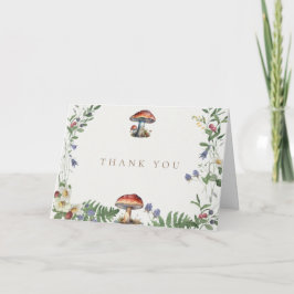 Elegant Woodland | Forest Wedding Dankeskarte