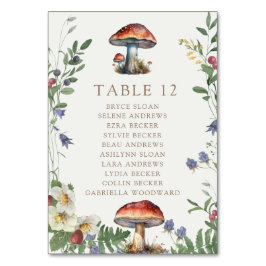 Elegant Woodland | Forest Wedding Tischnummer