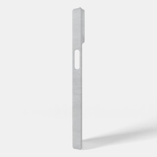 Elegant Wreath Monogram | Grau Case-Mate iPhone Hülle (Rückseite / Rechts)