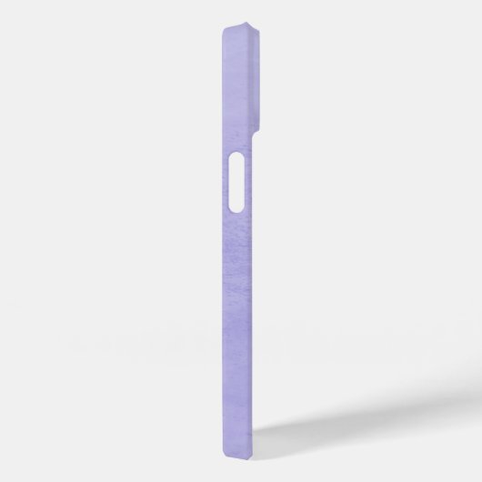 Elegant Wreath Monogram | LILA Case-Mate iPhone Hülle (Rückseite / Rechts)