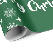 Elegant Xmas Sleigh Einhorn Persönlich machen Geschenkpapier (Rolleneckpunkt)