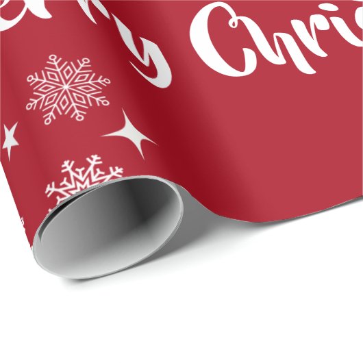 Elegant Xmas Sleigh Einhorn Persönlich machen Geschenkpapier (Rolleneckpunkt)