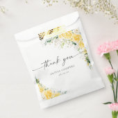 Elegant Yellow Baby Shower Favor Bags Geschenktütchen (Versiegelt)