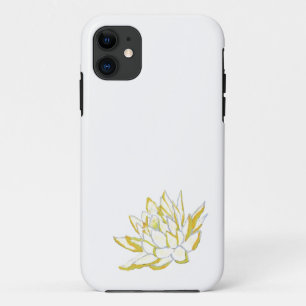 Elegant Yellow Lotus Blume Boho Floral Case-Mate iPhone Hülle