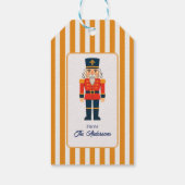 Elegant Yellow Old Money Geschenkanhänger (Rückseite)