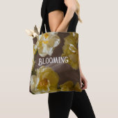 Elegant Yellow tulip Floral Art Tasche (Von Nahem)