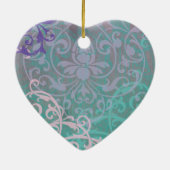 Elegant Yorkie Keramikornament (Hinten)