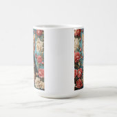 Elegant Yorkshire Terrier Rose Garden Kaffeetasse (Mittel)