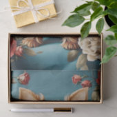 Elegant Yorkshire Terrier Rose Garden Seidenpapier (Geschenk)