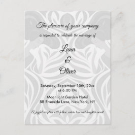 Elegant Yumeji-Inspired Wedding Invitation | MOMO Postkarte