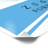 ELEGANT Z-06 VETTE ILLUSTRATION POSTER (Ecke)