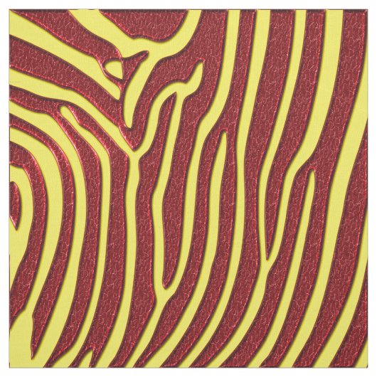 Elegant Zebra Print Fabric Stoff (Muster)