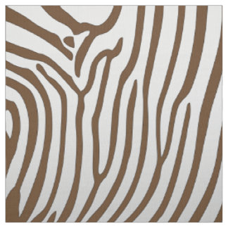 Elegant Zebra Print Fabric Stoff