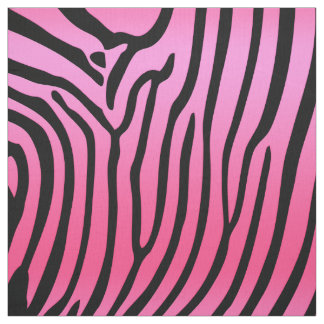 Elegant Zebra Print Fabric Stoff