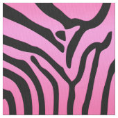 Elegant Zebra Print Fabric Stoff (Nahaufnahme)