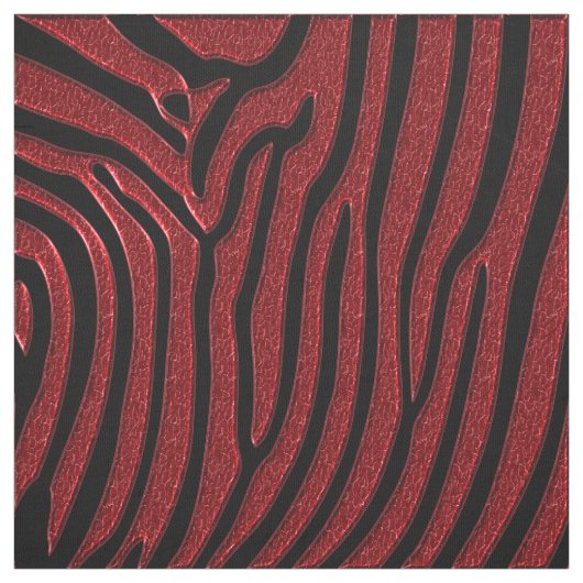 Elegant Zebra Print Fabric Stoff (Muster)