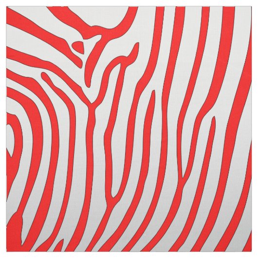 Elegant Zebra Print Fabric Stoff (Muster)