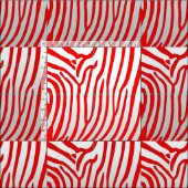 Elegant Zebra Print Fabric Stoff (Kachel)