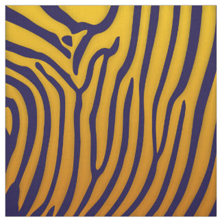 Elegant Zebra Print Fabric Stoff