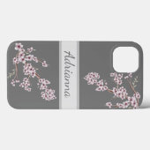Elegant Zen Cherry Blossom Charm Pink Case-Mate iPhone Hülle (Rückseite (Horizontal))