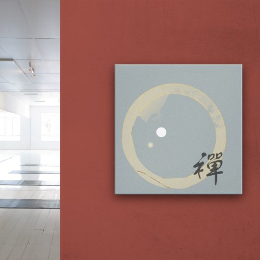 Elegant Zen Leinwanddruck