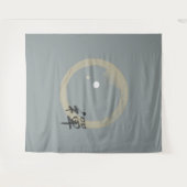 Elegant Zen Wandteppich (Vorderseite (Horizontal))