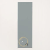 Elegant Zen Yogamatte (Rückseite)