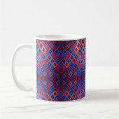 Elegant Zigzag Keramik Tasse (Links)