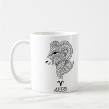 Elegant Zodiac sign Coffee Tasse
