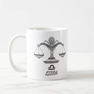 Elegant Zodiac sign Coffee Tasse