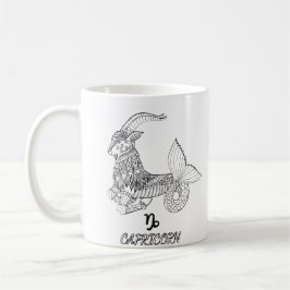 Elegant Zodiac sign Coffee Tasse