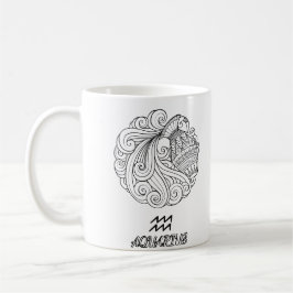 Elegant Zodiac sign Coffee Tasse